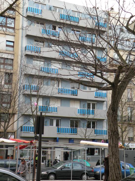  immeuble bleu, bd Edgar Quinet